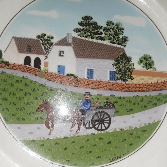 Villeroy Boch Naif Going To The Market Salad Desse - Picture 3 of 7